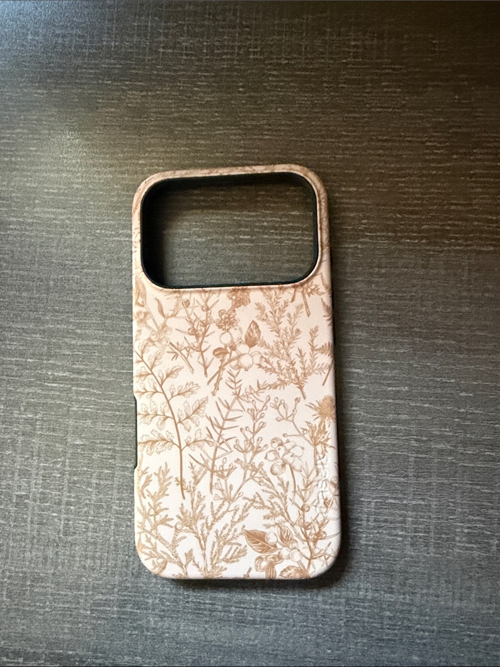 Casely Beige garden neutral Floral Phone Case iPhone 17 pro